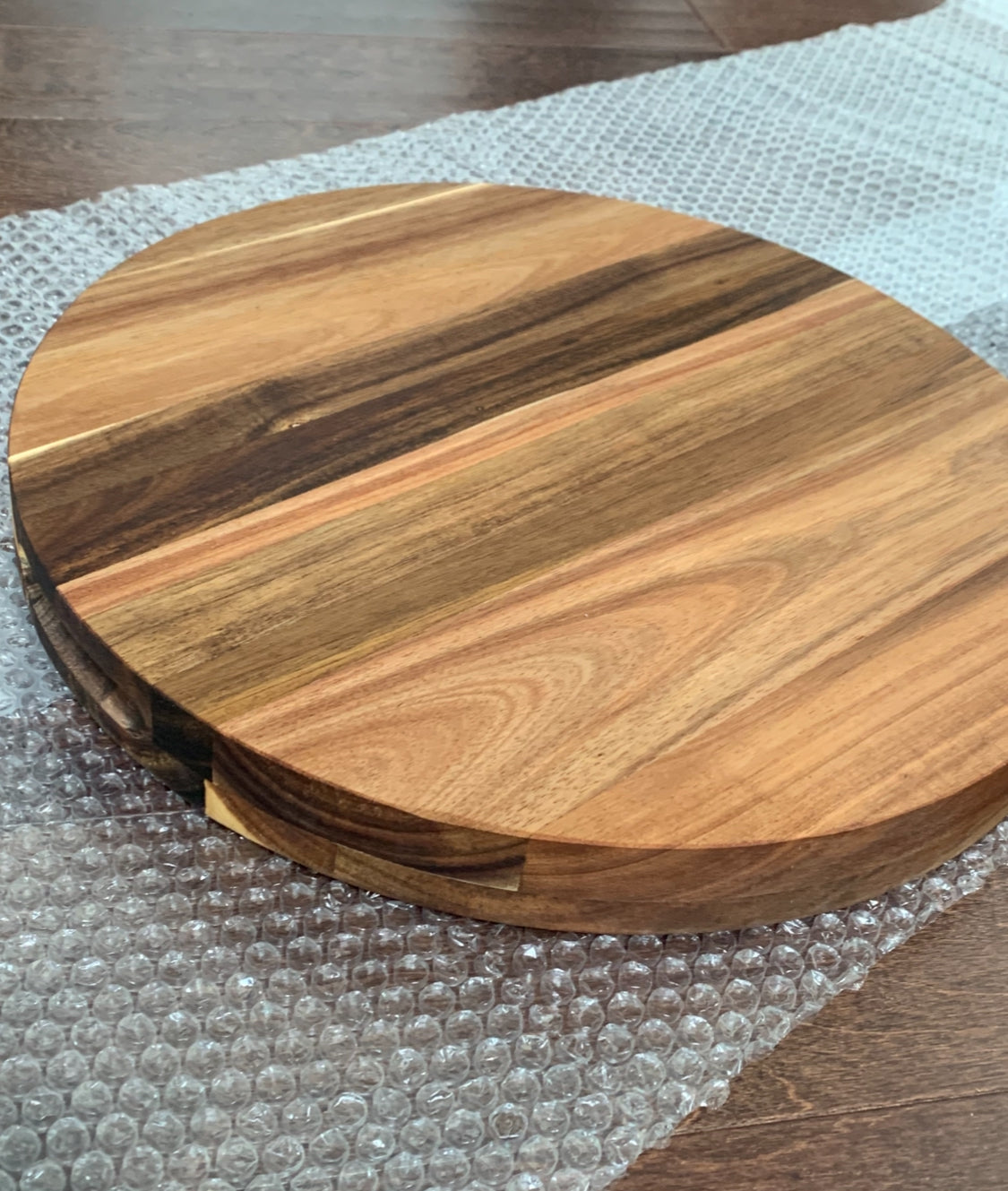 Acacia Wood Butcher Block - Personalized w/family name