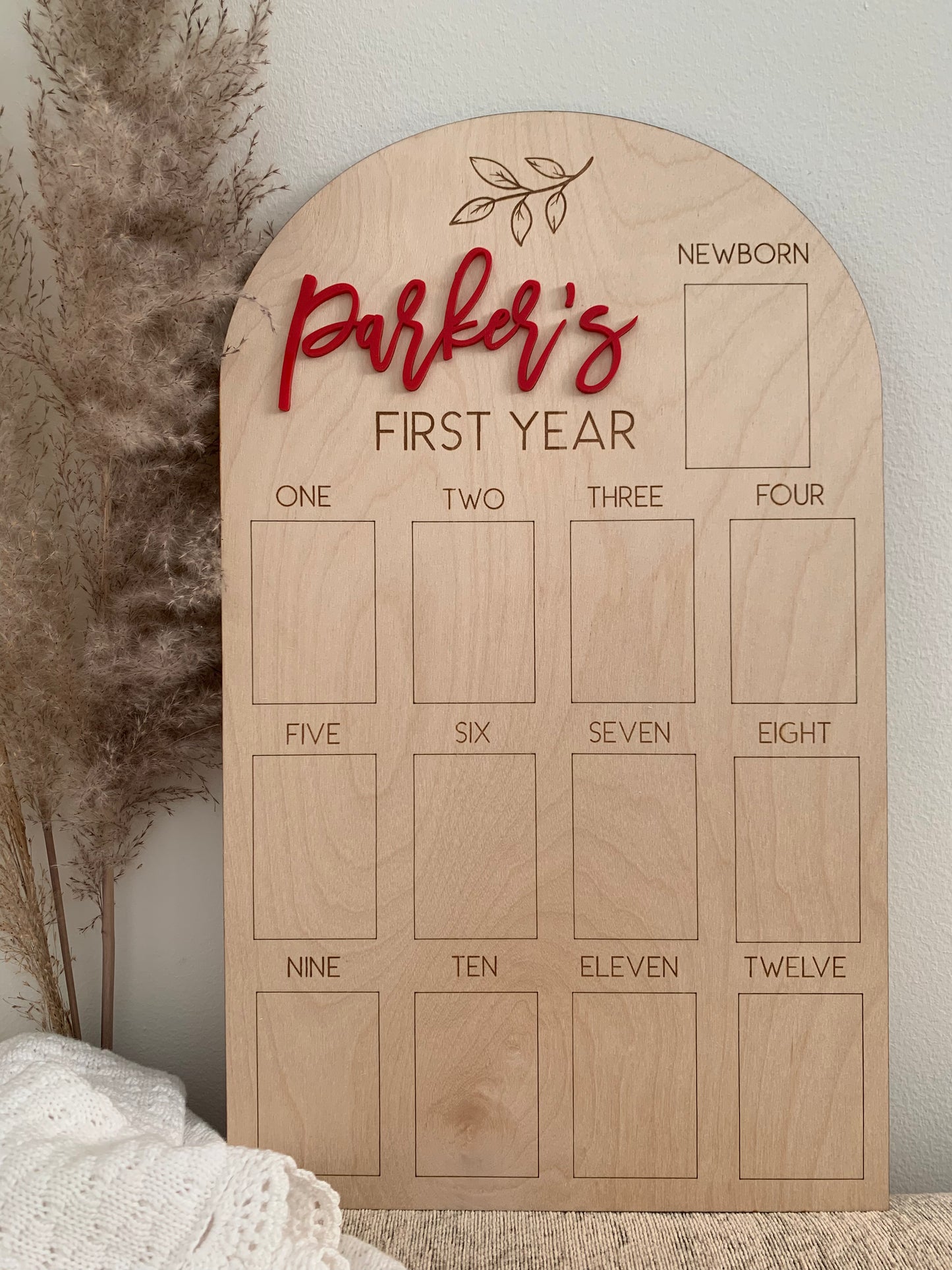 First Year Photo Board