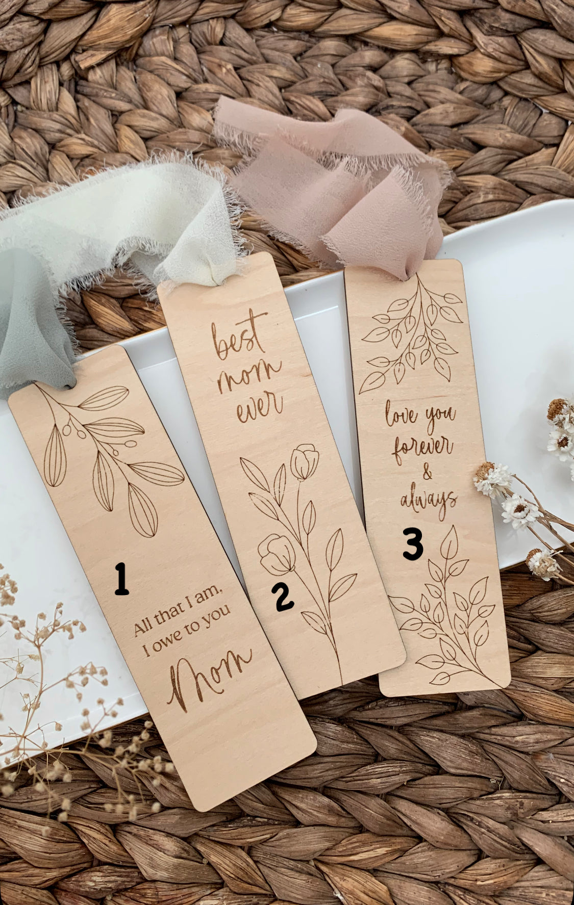 Mother’s Day bookmarks