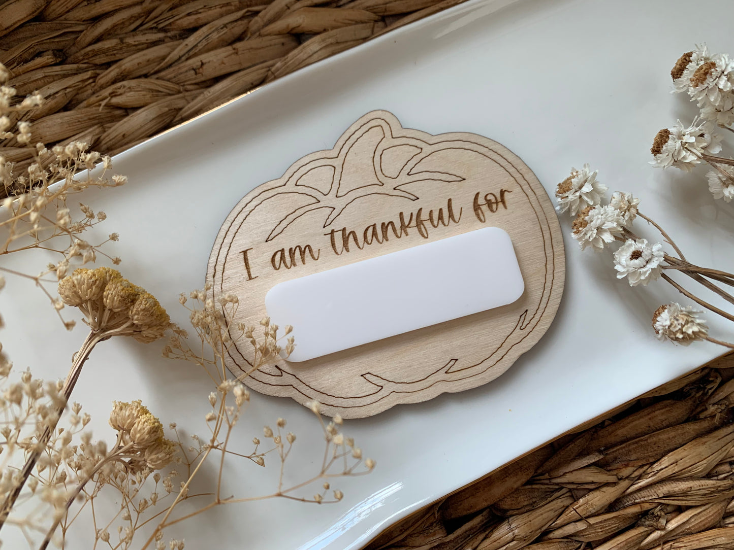 Thanksgiving place card
