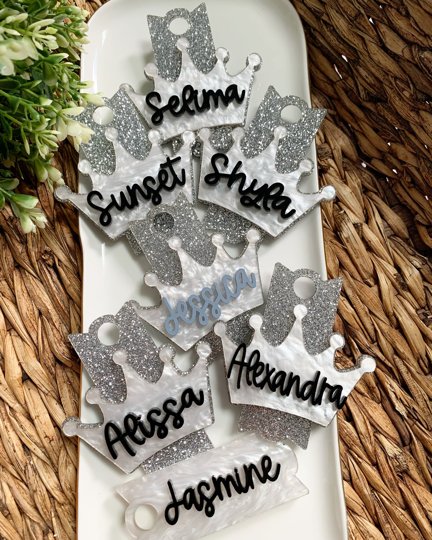 Crown stanley cup toppers/name plates