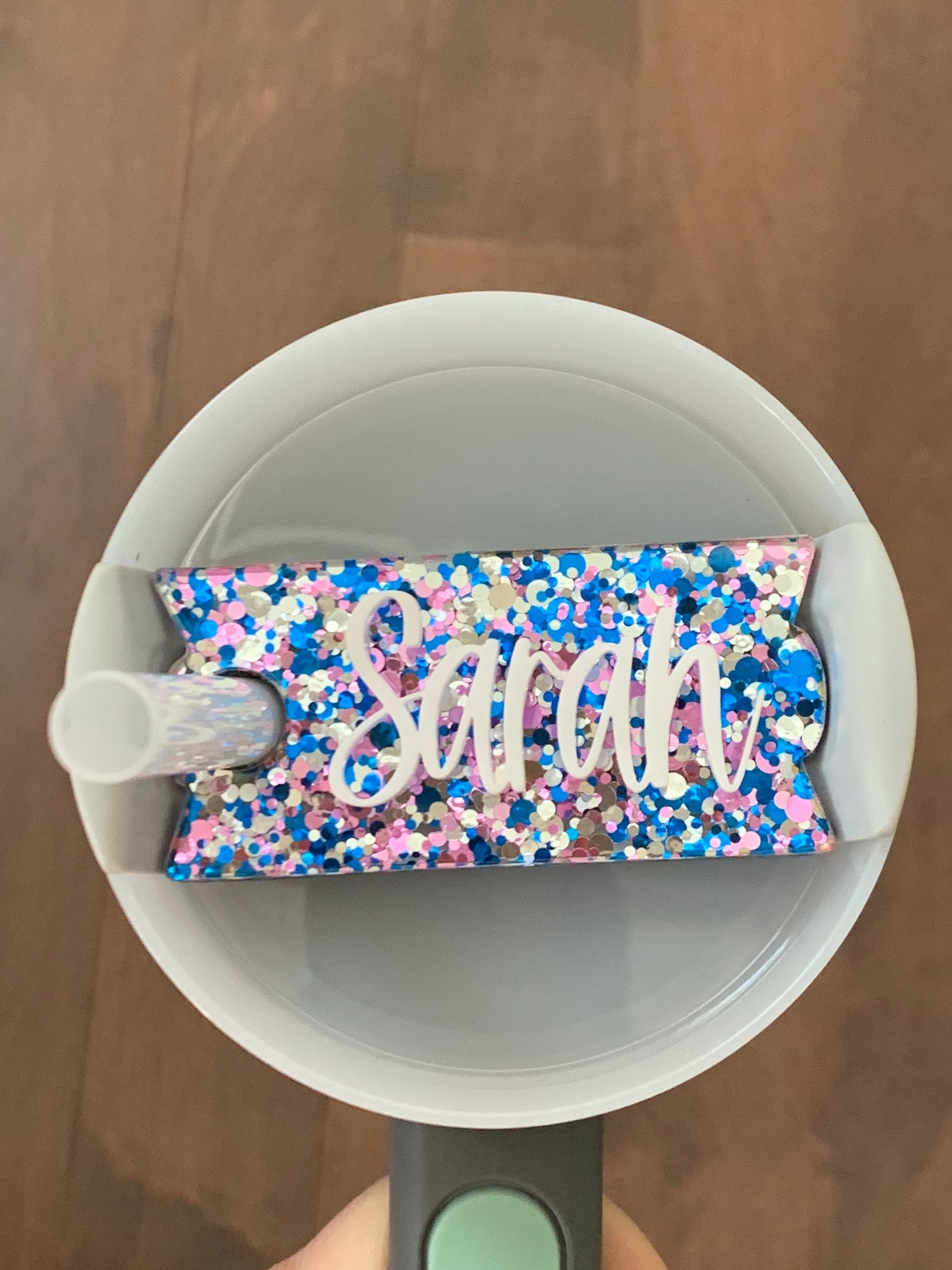 Valentine's Day Stanley Cup toppers/name plates