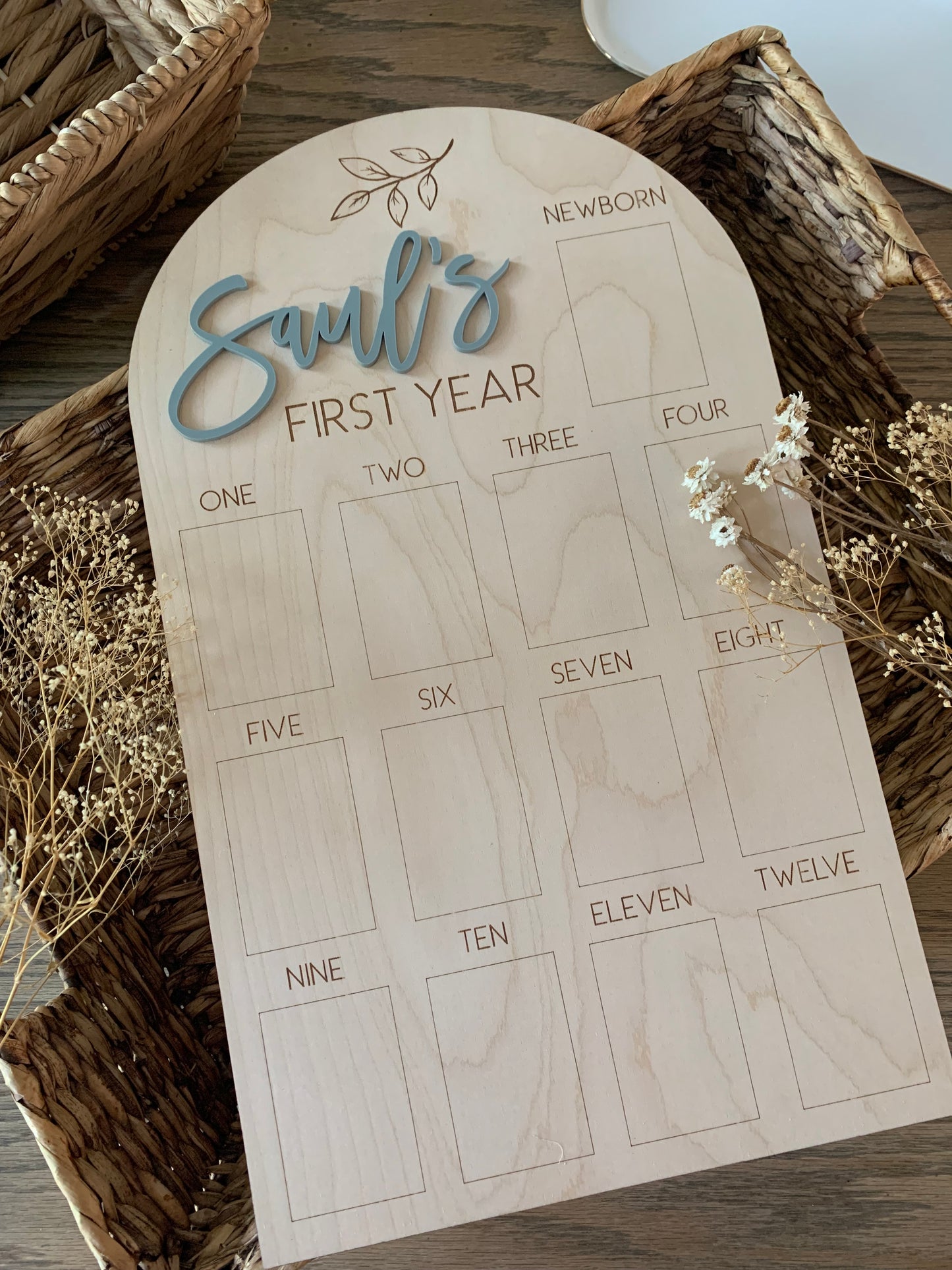 First Year Photo Board