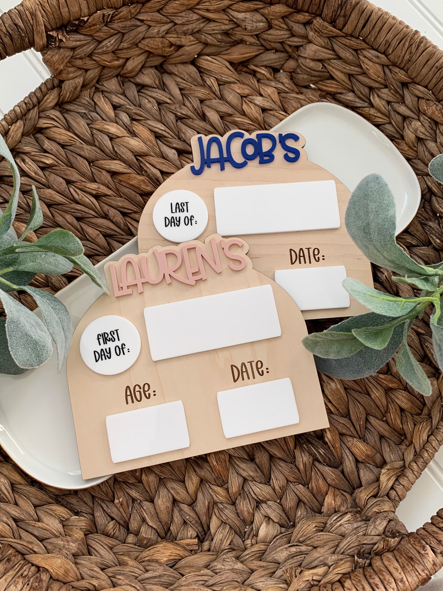 Mini First Day of School Sign