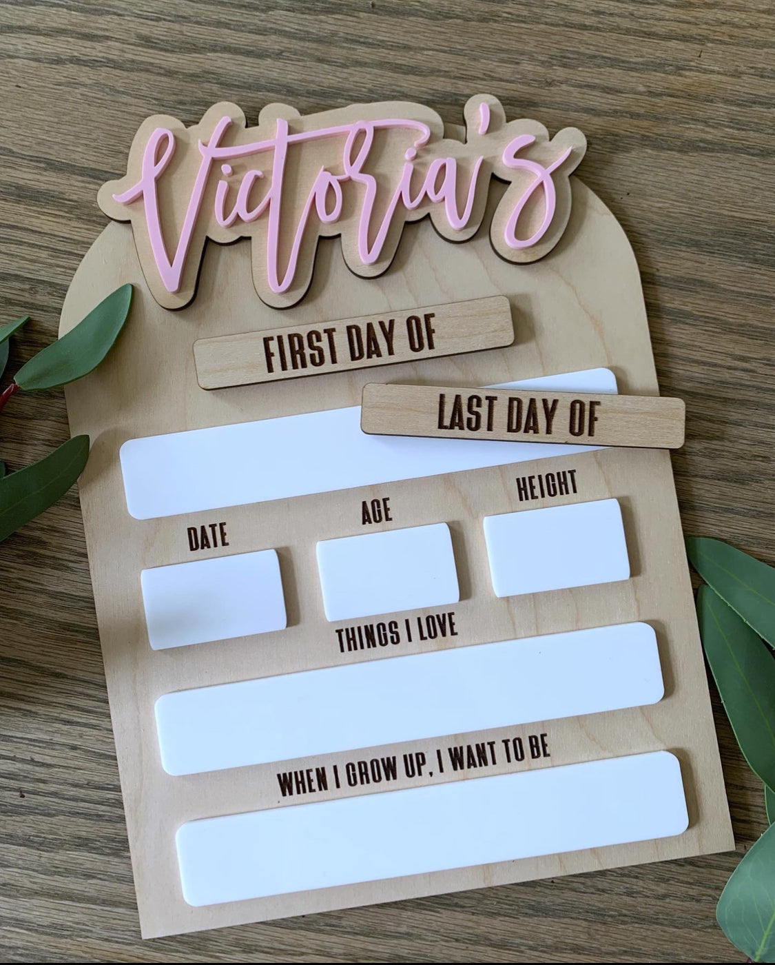 First Day of School Sign