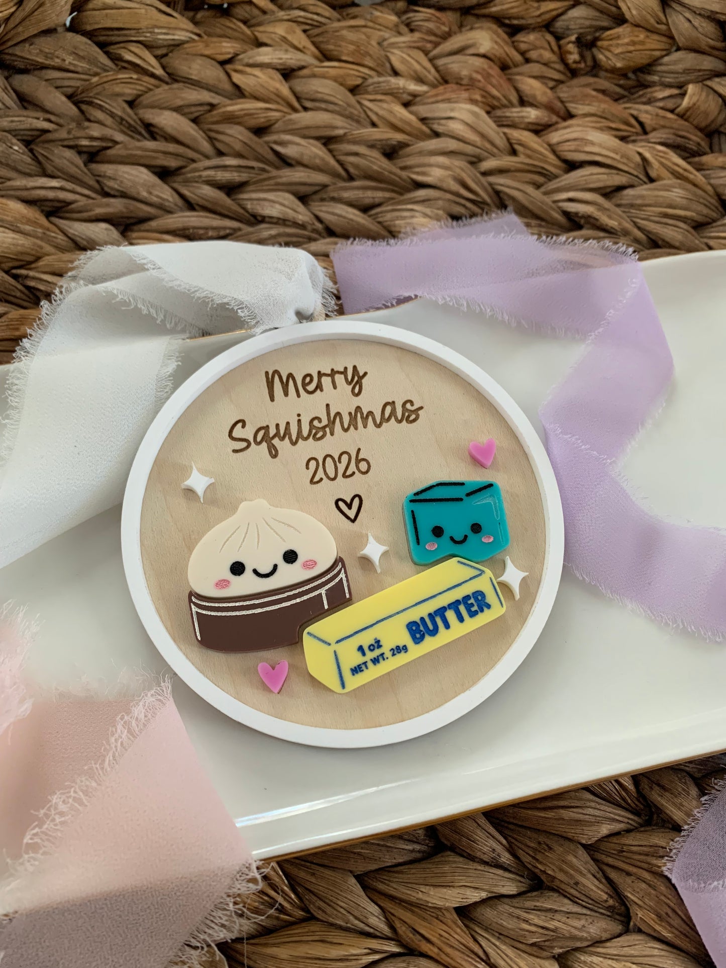 In my squishies era Christmas ornament, merry squishmas