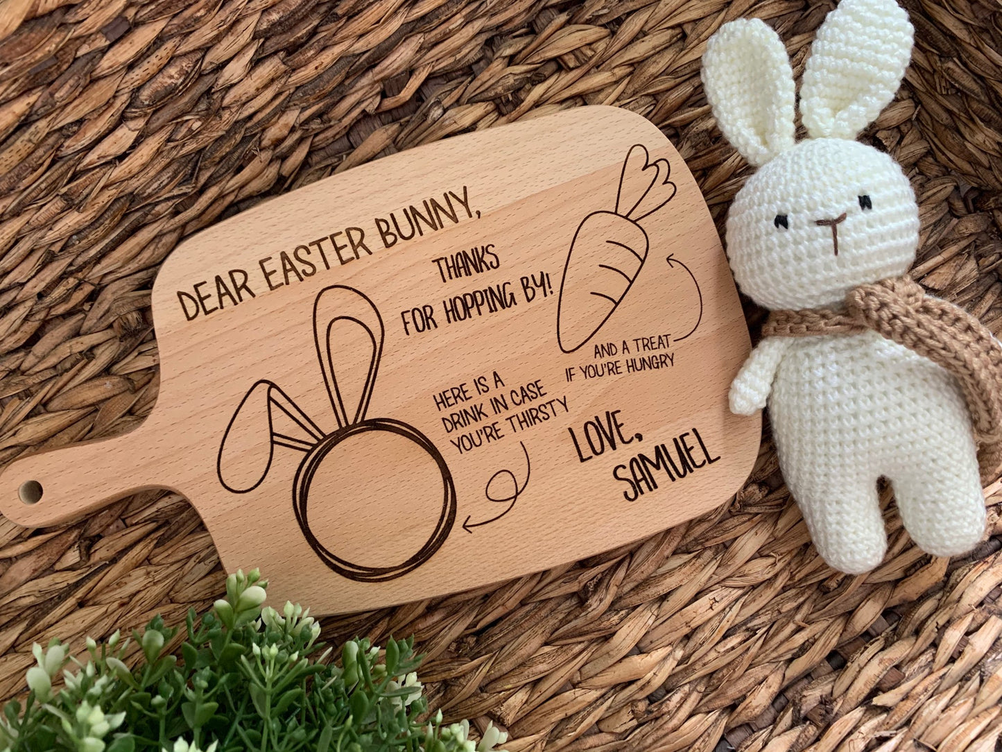 Easter Bunny Tray
