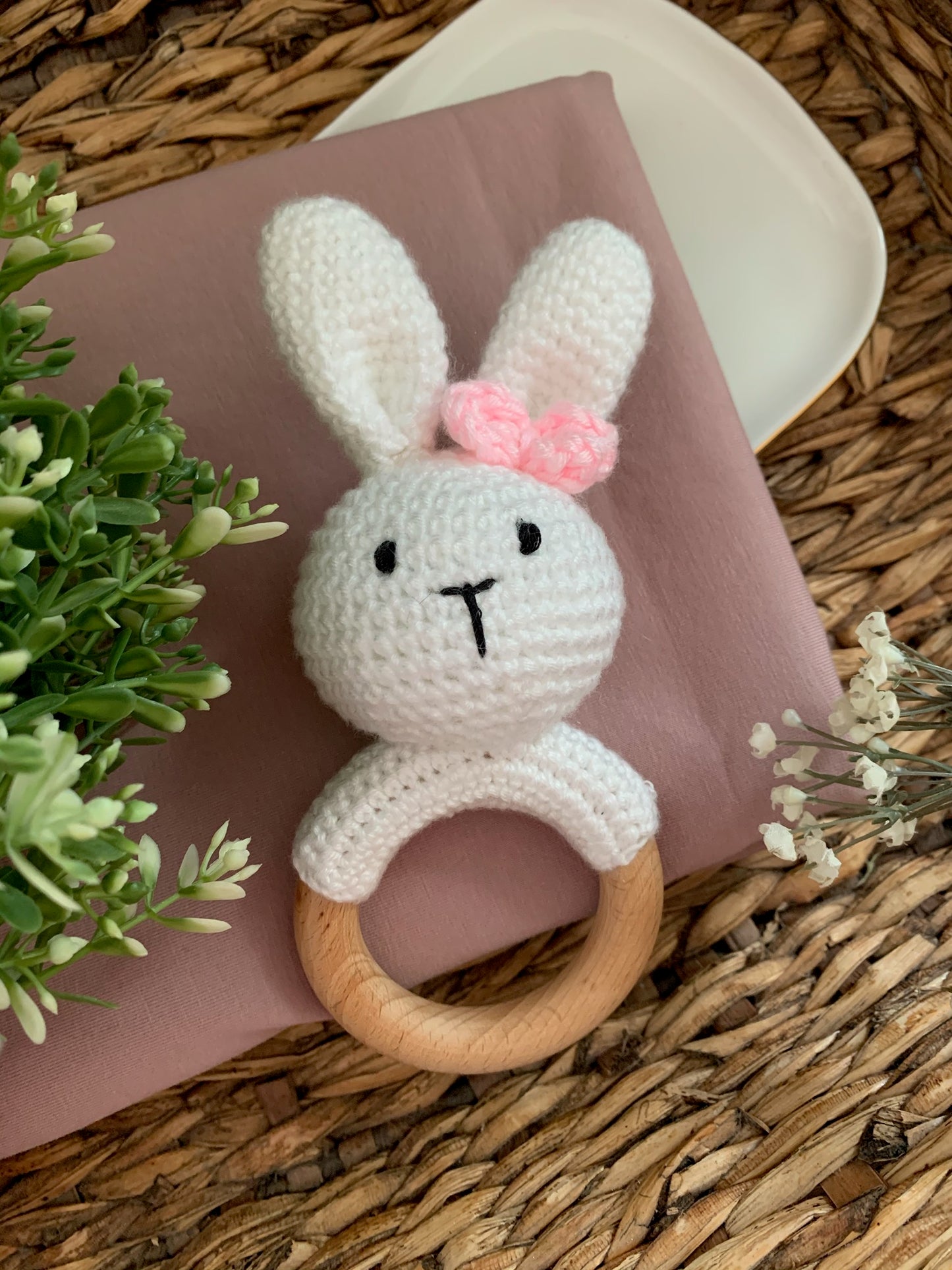 Crochet Bunny Rattles