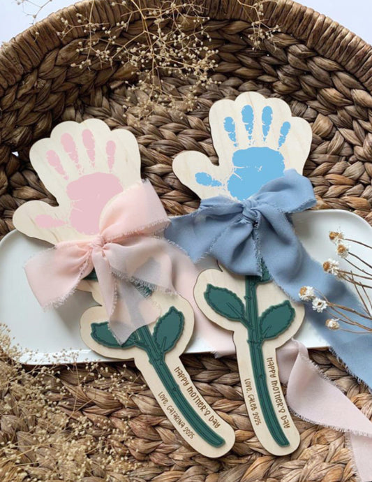 Mother’s Day flower handprint