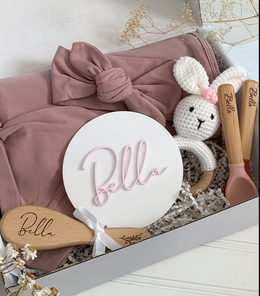 Newborn Baby Girl Gift Box - Baby Shower Gift Box