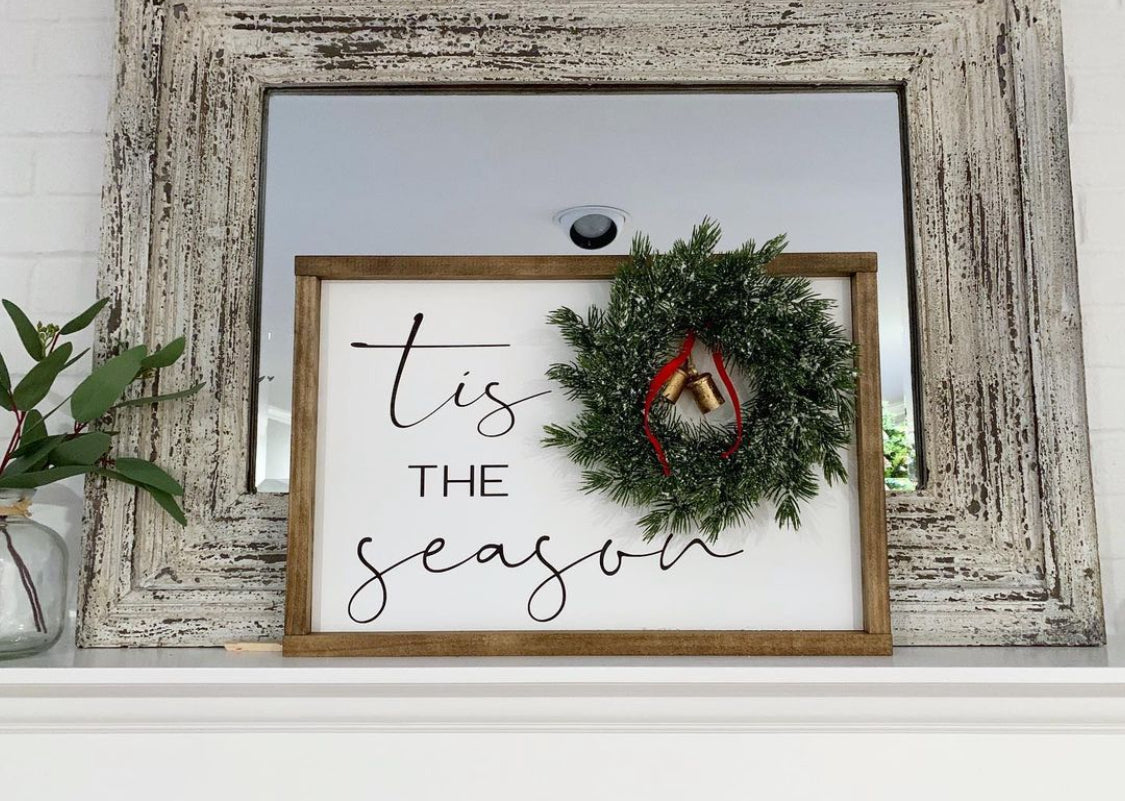 Tis the Season - Framed Sign