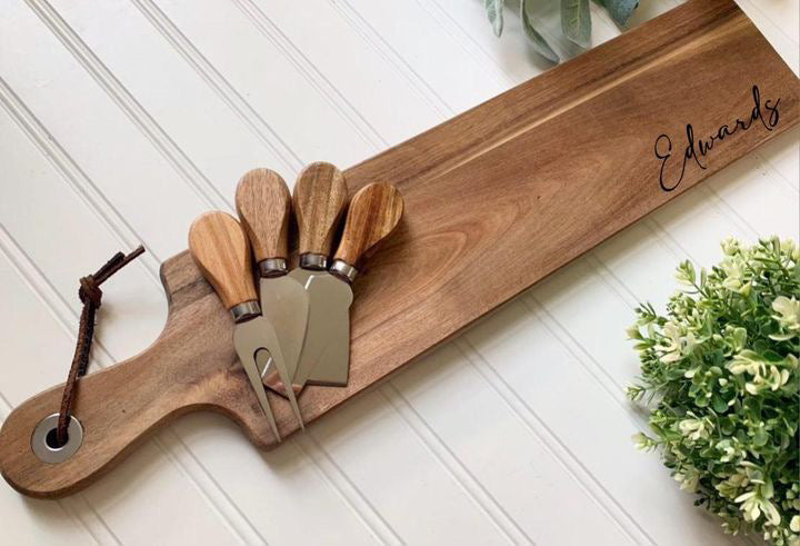 Personalized serving board