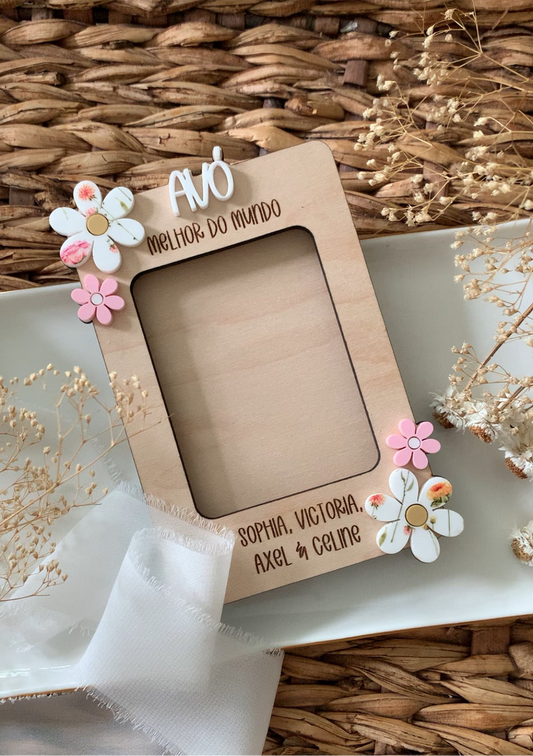 Mother’s Day Photo Frame Fridge Magnet For Grandma
