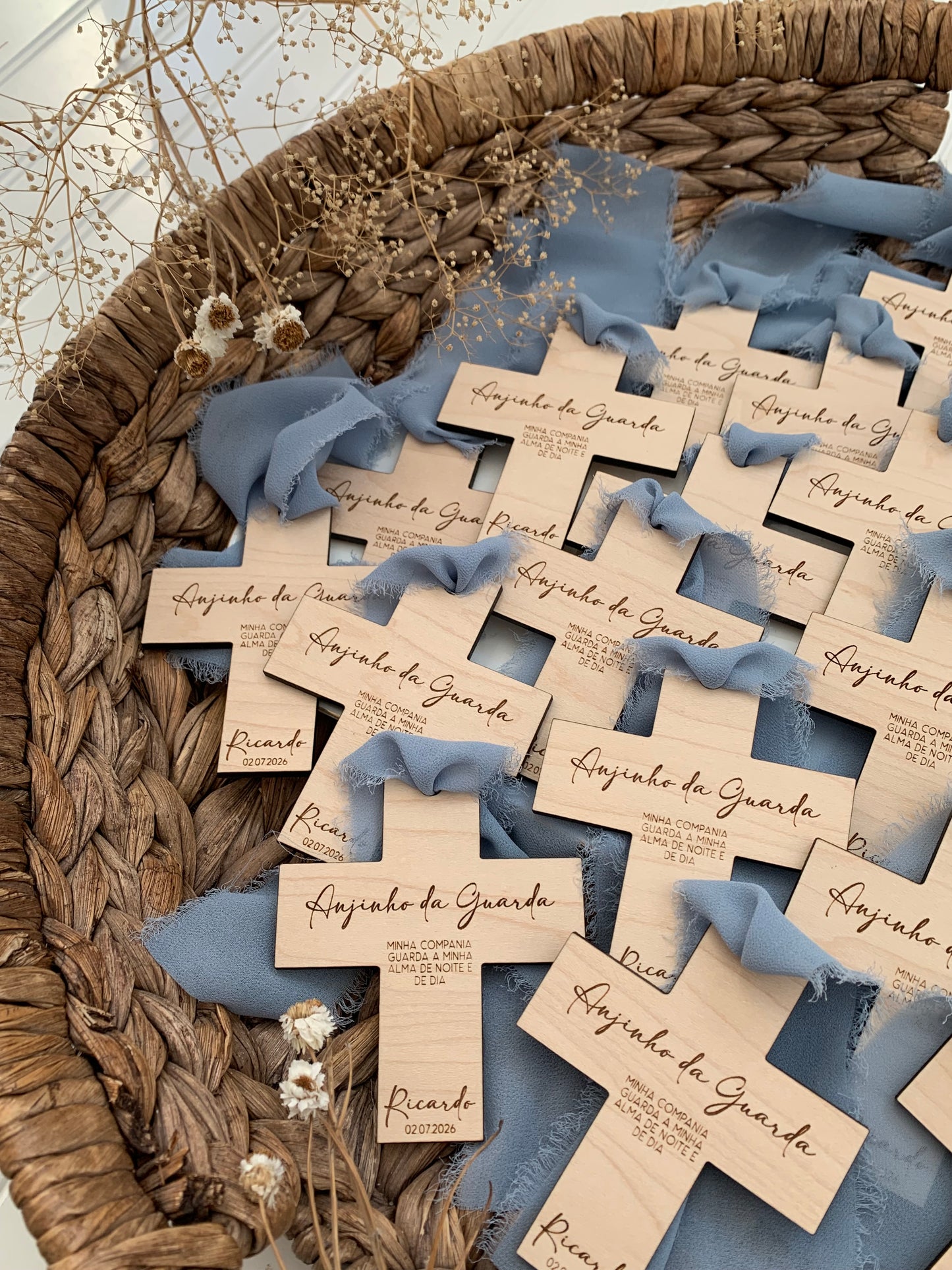Baptism favors, communion personalized Christening favors, Portuguese, Spanish