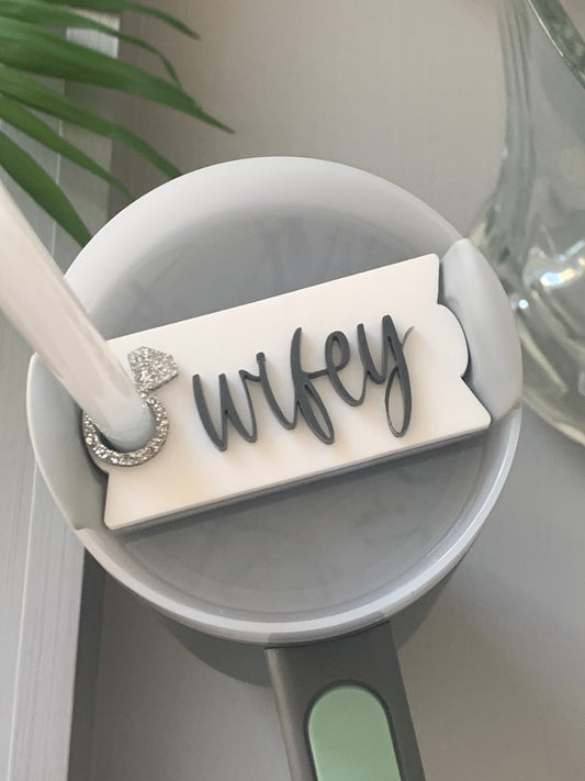 Wifey Stanley Cup Topper