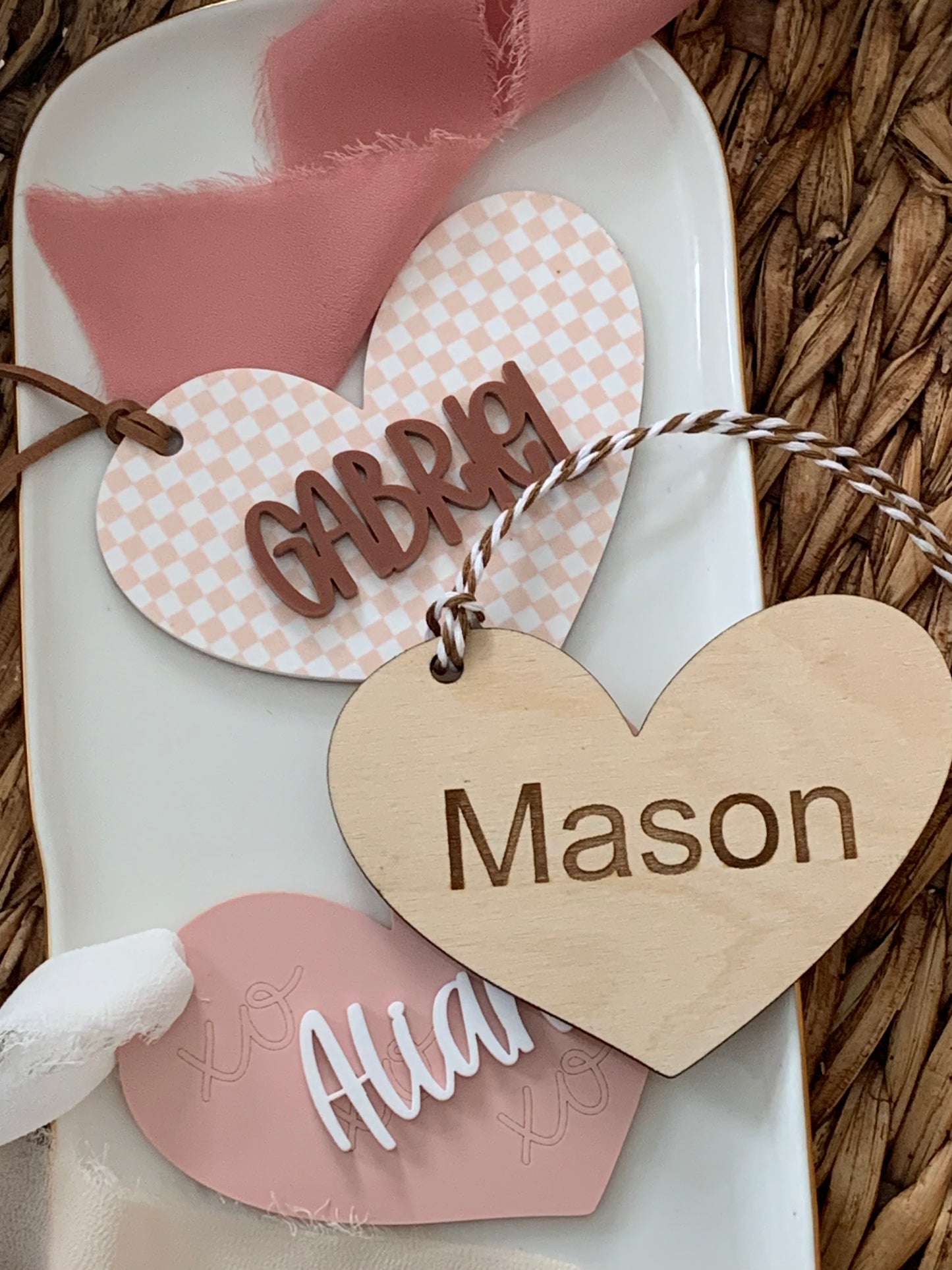 Valentine’s Day Heart Tags