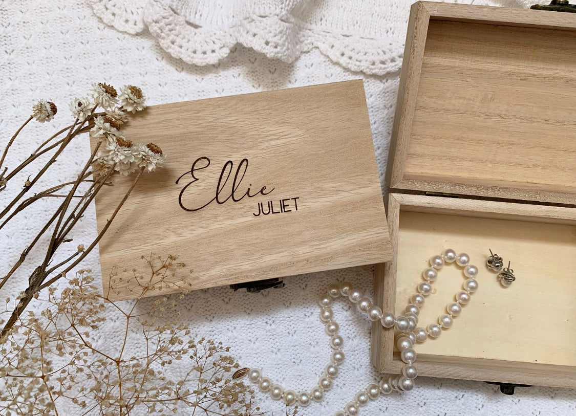 Personalized keepsake Box