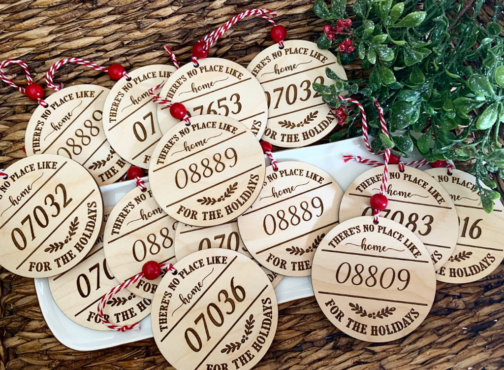 Holiday Zip Code ornament(s)