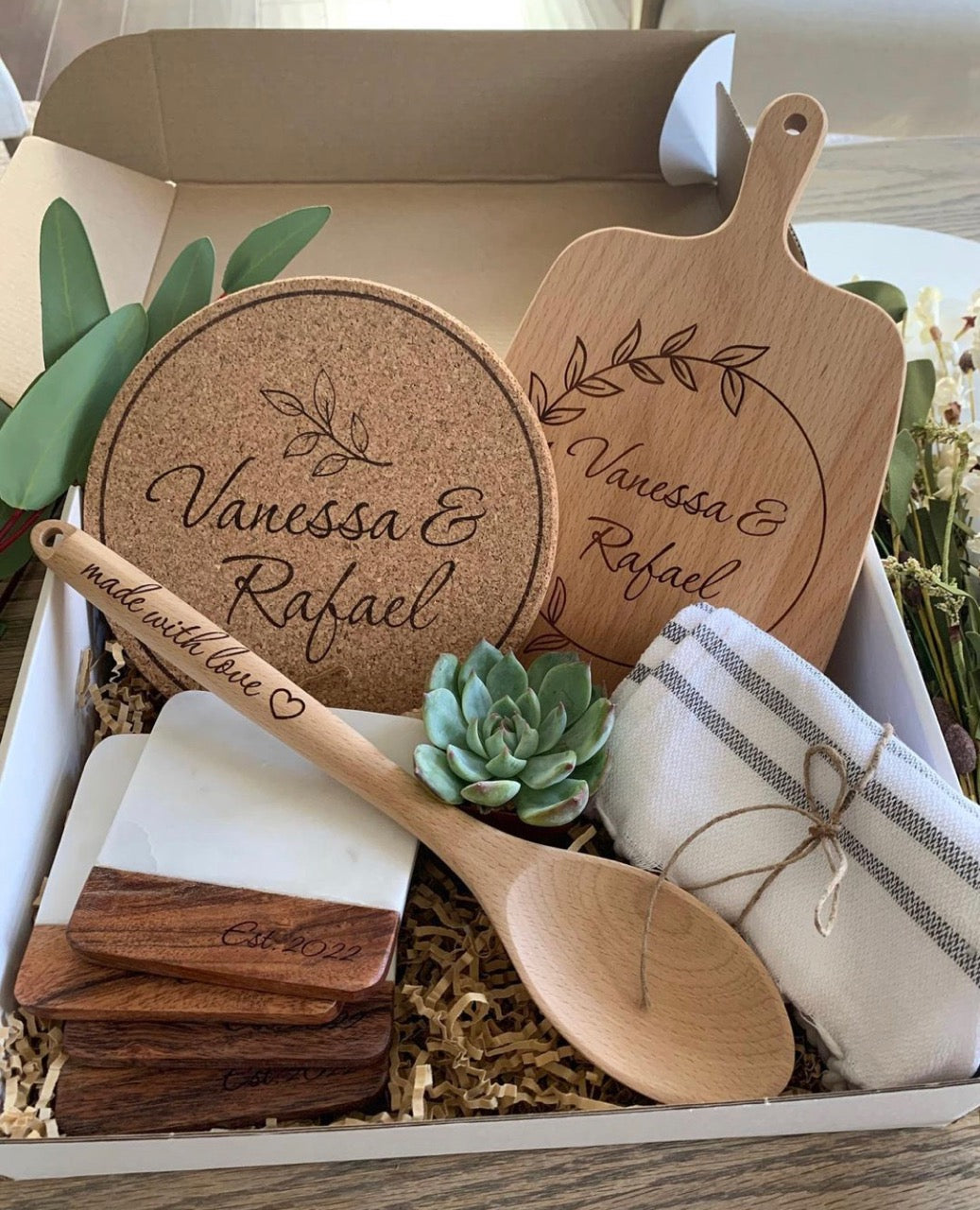 Curated Housewarming/Wedding Gift Box (FREE SHIPPING)