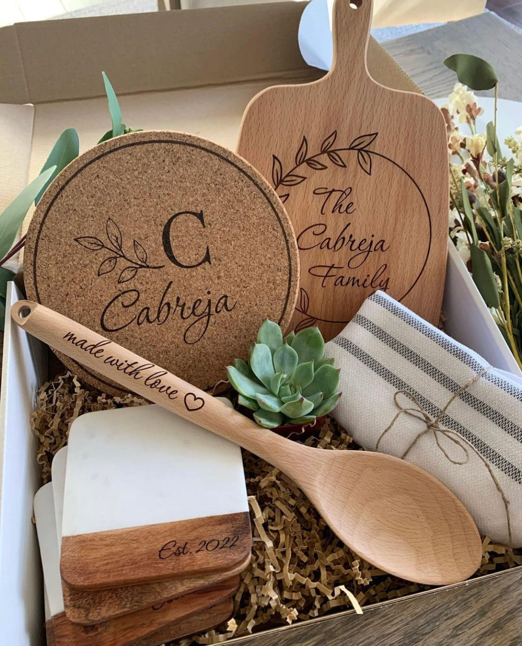 Curated Housewarming/Wedding Gift Box (FREE SHIPPING)