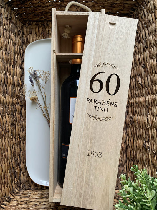 Personalized Wine Box